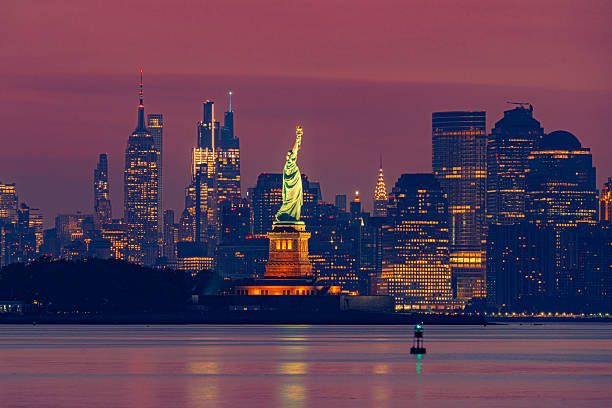 istock Liberty's Light, City's Embrace 2245187354
