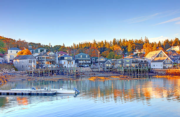 istock Autumn in Stonington, Maine 2245190348