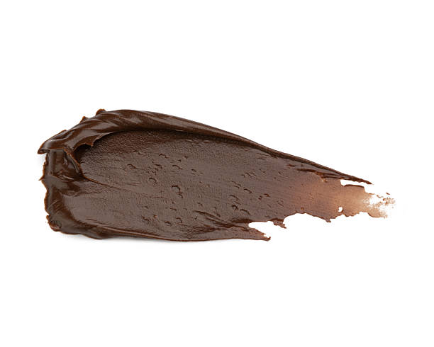 istock A smear of chocolate on a white isolated background 2245192479