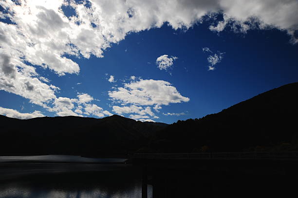 Beautiful Japanese lakes and skies
