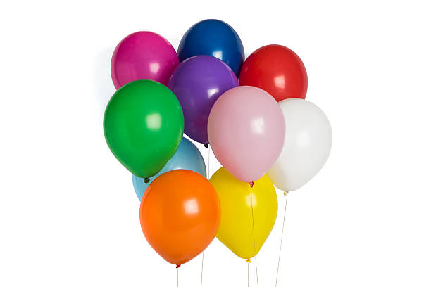 istock Cluster of Shiny Multicolored Balloons 2245209685