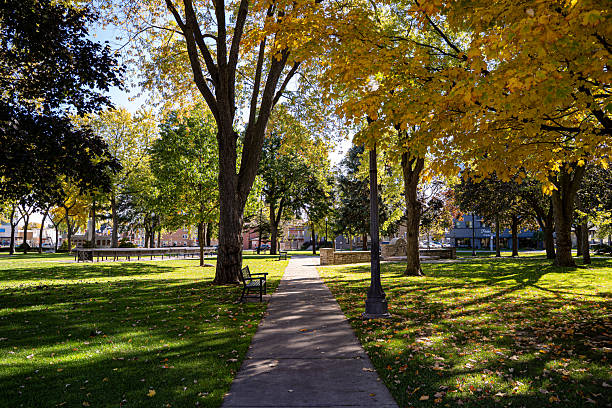 istock View of Memorial Park in downtown Oshawa. 2245218241