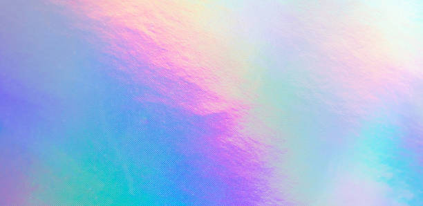 istock Holographic rainbow foil iridescent texture abstract hologram background 2245219501