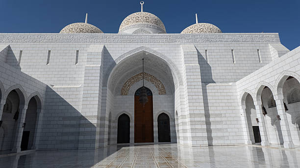 Mohammed Al Ameen Mosque is a modern and visually striking mosque located in the Bawshar district of Muscat, Oman.