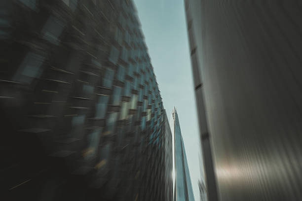 istock Blurred radial lines of Urban architectural 2245224654