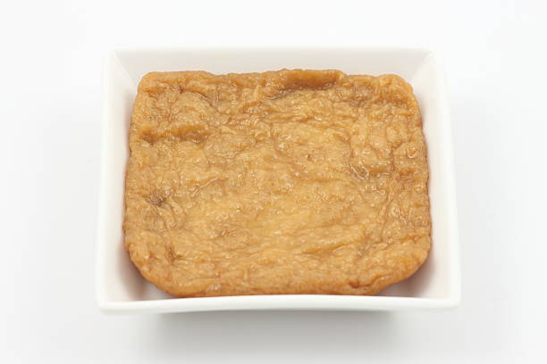istock Japanese ingredient Fried tofu, enhanced by a simple white background. 2245231416