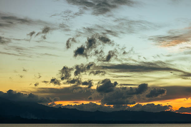 istock Scenic Sunset Sky Over Silhouette of Mountain 2245242239