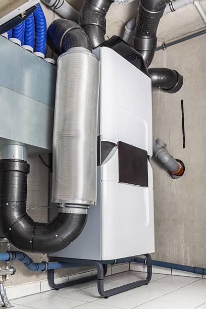 istock Centralized residential ventilation system with heat recovery 2245258053
