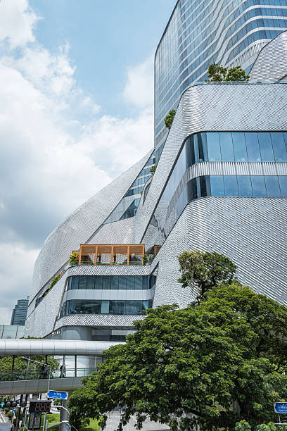 istock Modern architecture in Bangkok with the elevated Skytrain 2245258993