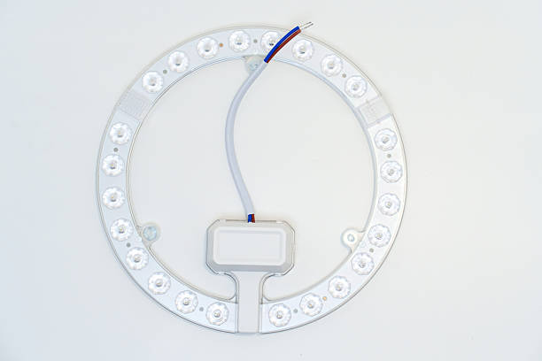 istock LED light ring for photography on white background 2245265917