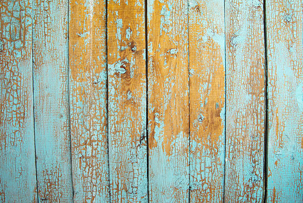 istock the Texture of Wood blue panel for background vertical 2245266991