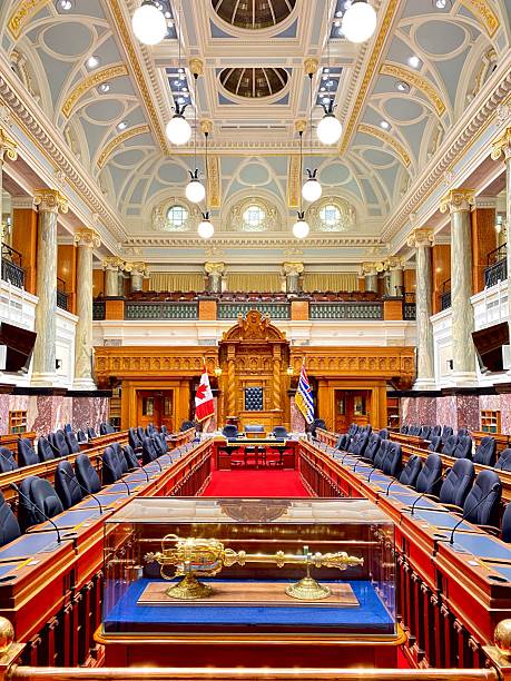 istock Ornate Interior of British Columbia's Legislative Assembly. 2245271974