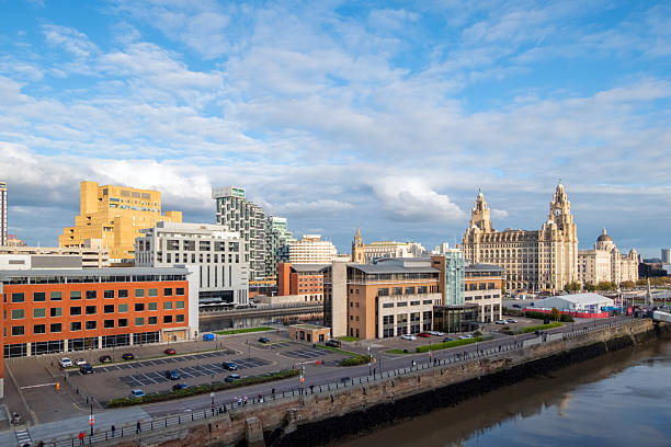istock Liverpool City Skyline, Waterfront And The Three Graces 2245288586