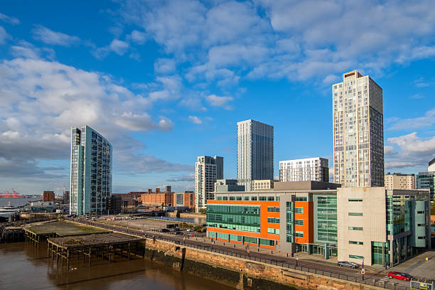 istock Liverpool City Waterfront Skyline, Liverpool, North West England, UK 2245288620