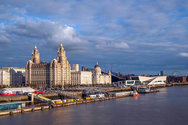 istock Liverpool City Skyline, Waterfront And The Three Graces 2245288677