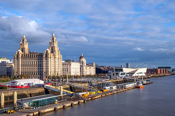 istock Liverpool City Skyline, Waterfront And The Three Graces 2245288757