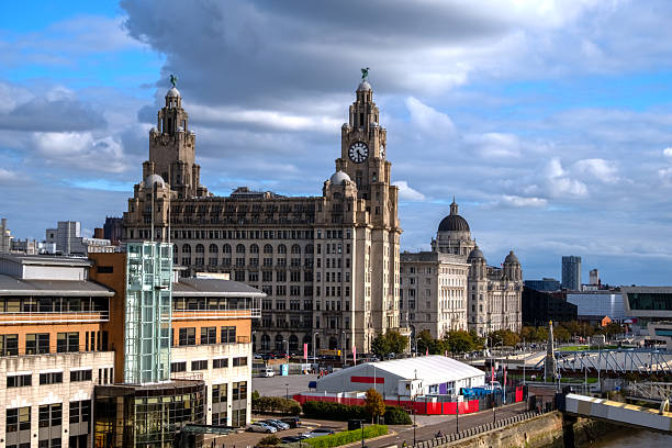 istock Liverpool City Skyline, Waterfront And The Three Graces 2245288784