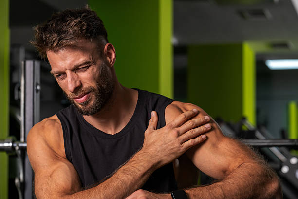 istock Athlete Suffering Shoulder Pain After Workout 2245292113