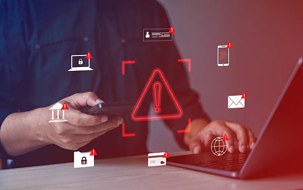 istock Cybersecurity warnings, online scams, cybercrime risks, fraud prevention, digital security awareness 2245295425