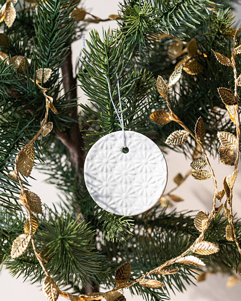istock Handmade porcelain Christmas ornament 2245303714