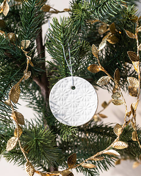 istock Handmade porcelain Christmas ornament 2245304995