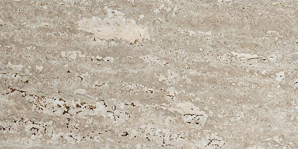 istock [5k] Close-up of White Natural Rust Stone Texture Travertine Limestone 2245313351