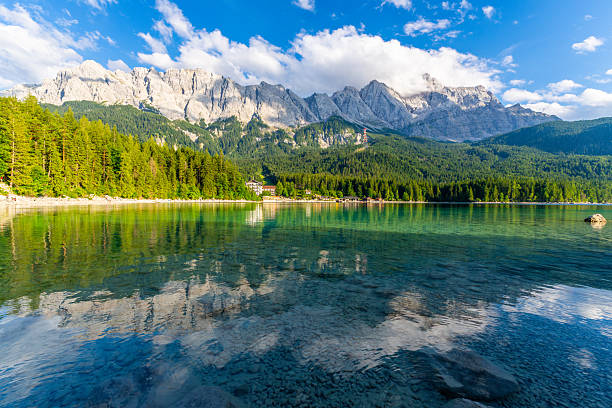 istock Eibsee Lake and Zugspitze Massif. Bavaria, Germany 2245328306