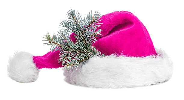 Santa hat isolated on white background