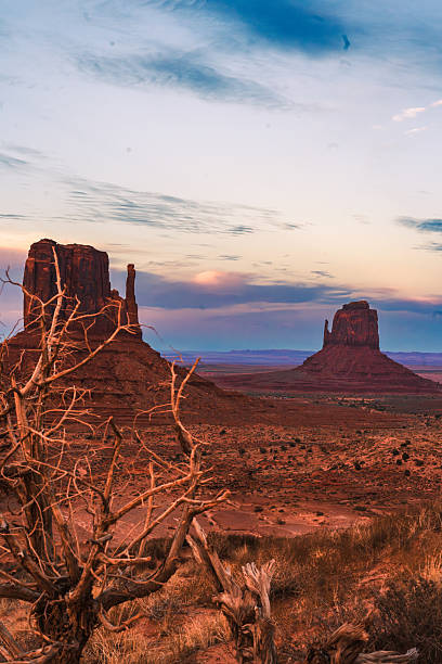 istock Iconic red rock formations of Monument Valley, Utah-Arizona border 2245331795