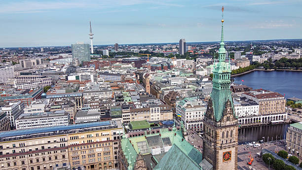 istock Binnenalster LAKE IN  Summer in Hamburg 2245336543