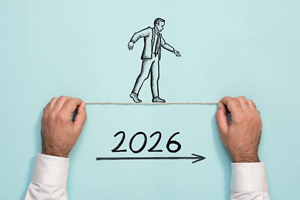 istock 2026 New year's business concept 2245339631