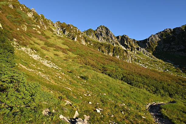 istock Climbing Mt. Kiso-Komagatake, Nagano, Japan 2245341150