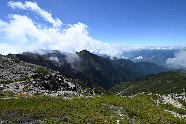 istock Climbing Mt. Kiso-Komagatake, Nagano, Japan 2245341816