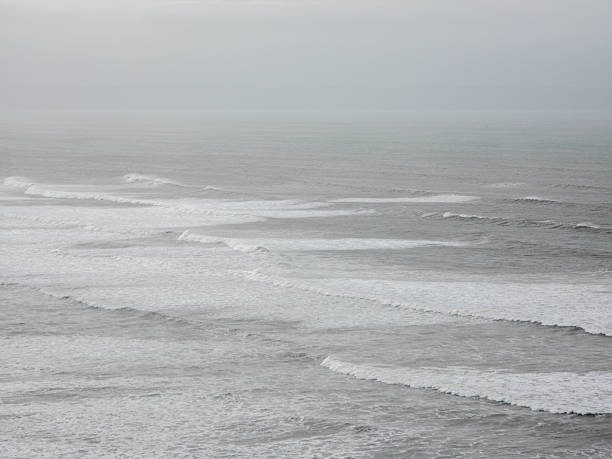 Beach, waves, sky, sand