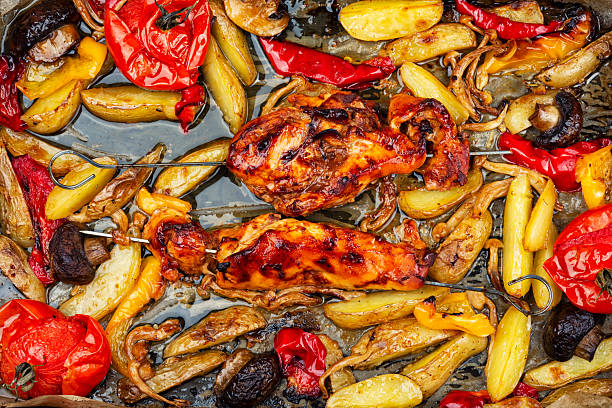 Vegetable with chicken