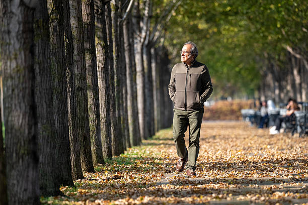 istock A Man Walking On Pathway Amidst Trees At Park During Autumn 2245368526