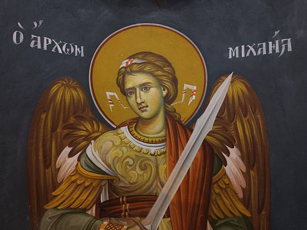 istock Angels in small chapel in Lesvos 2245370429