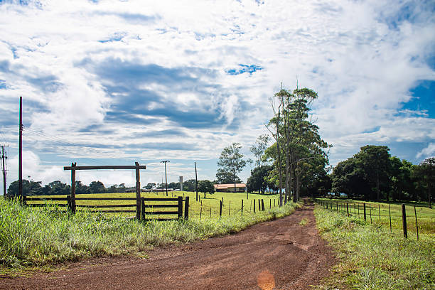 istock Dirt and gravel road 2245379810