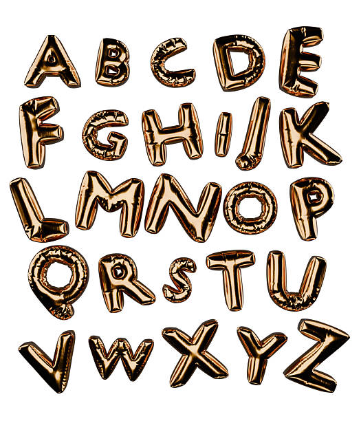 istock inflated 3d helium balloon alphabet text, white background 2245381873