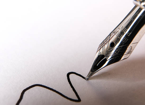 istock photo of tip ink quill 2245382897