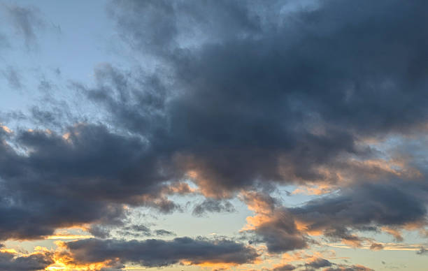 istock Cloud background at dusk in Asturias, Spain 2245392608