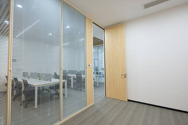 istock Walls of a small business office with modern decor 2245400245
