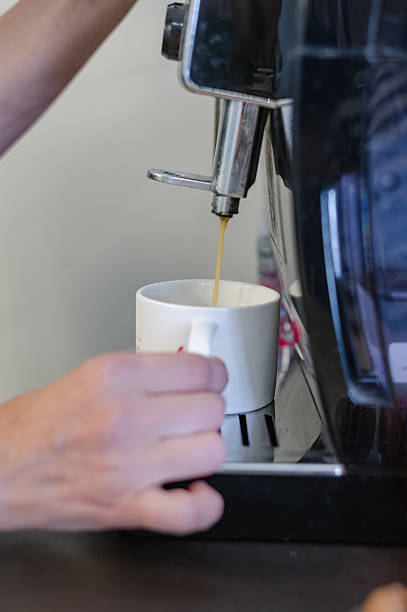 istock Cup of Coffee in Nail Salon 2245407391