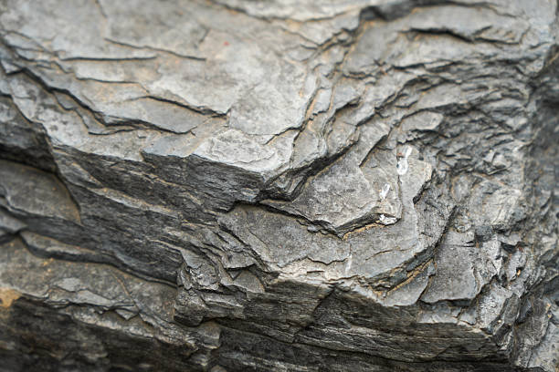 istock Close-up view of rough and textured rock surface 2245414214