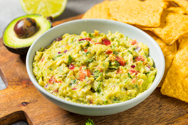 istock Homemade Organic Green Avocado Guacamole 2245421948