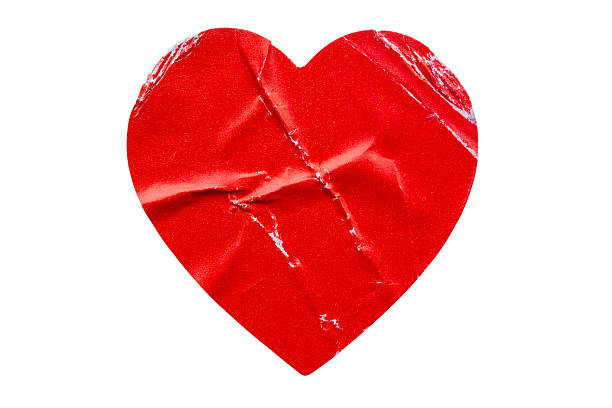 istock red heart shape sticker isolated on white background 2245422880
