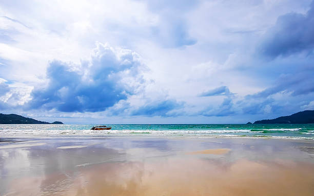 istock Patong Beach Phuket with turquoise blue water white sand Thailand. 2245426569