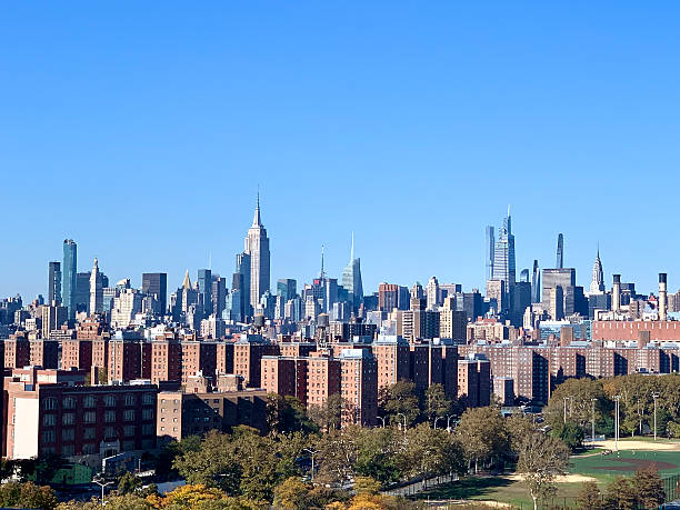 istock EXWS Manhattan skyline under clear blue skies 2245427977