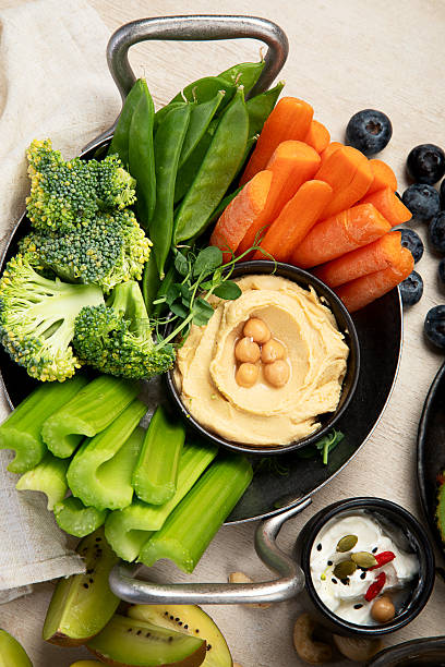 istock Healthy vegan snacks concept. 2245432651