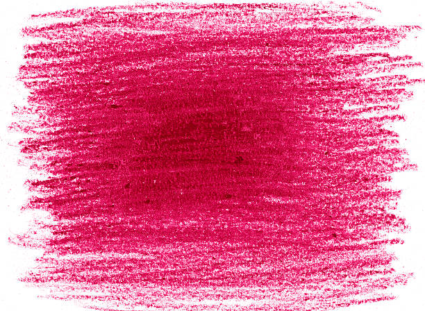 istock Horizontal strokes of pink fuchsia on white background 2245436305
